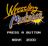 Wrestling Madness Title Screen